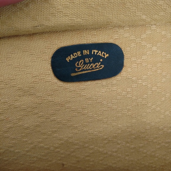 Vintage Suede Gucci Duffel Travel Overnight Bag - Picture 5 of 8